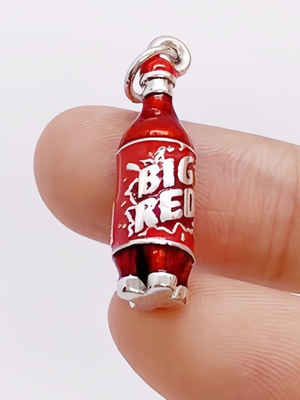 James Avery Enamel Big Red Bottle Charm